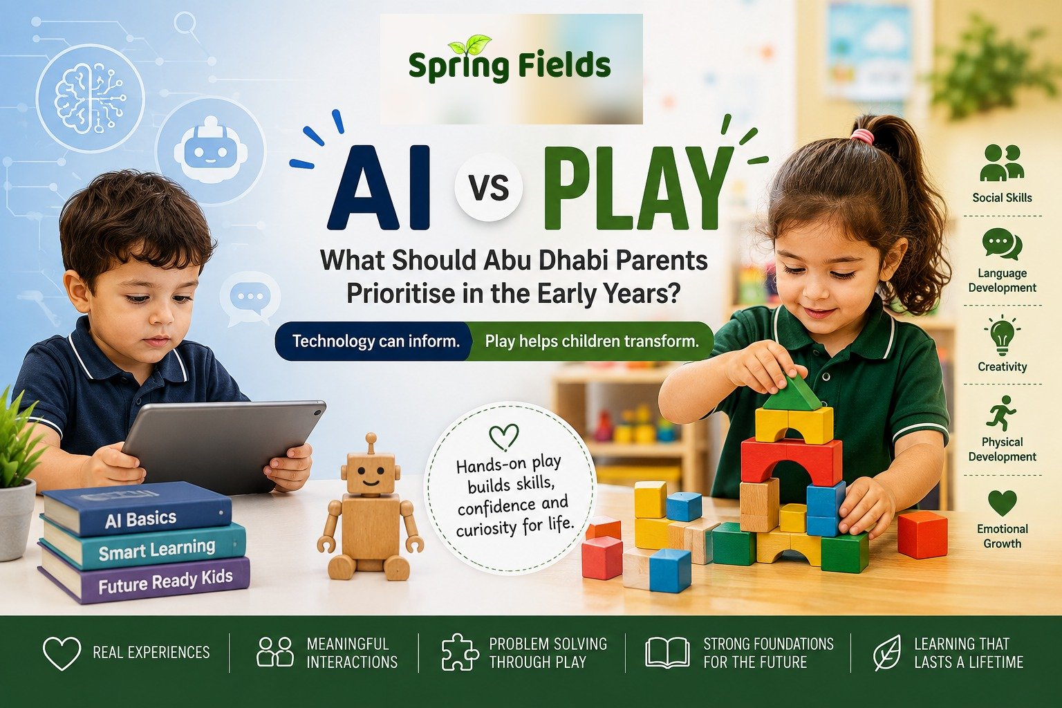 AI vs play in early childhood education in Abu Dhabi