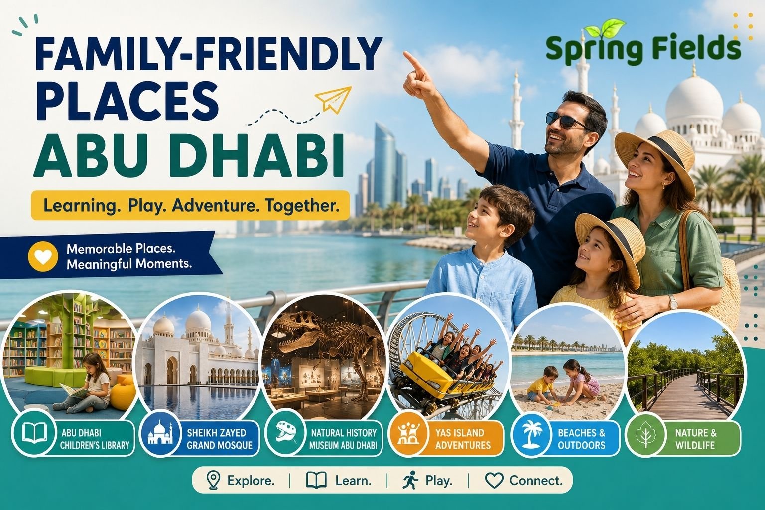 Family-friendly places Abu Dhabi for toddlers and preschool children